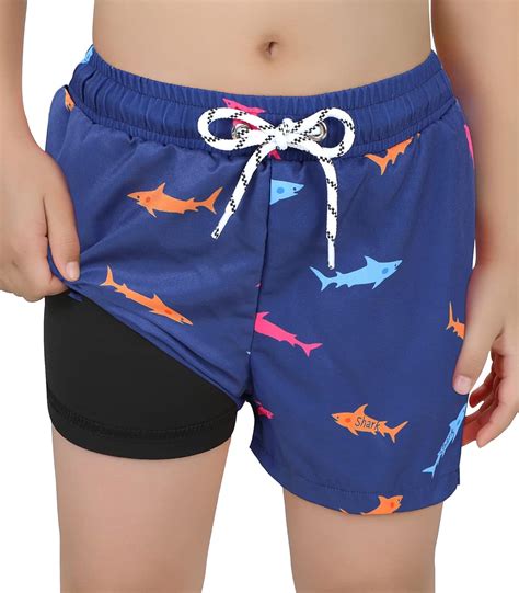 boys bathing suit with compression liner|boys tight swimming trunks.